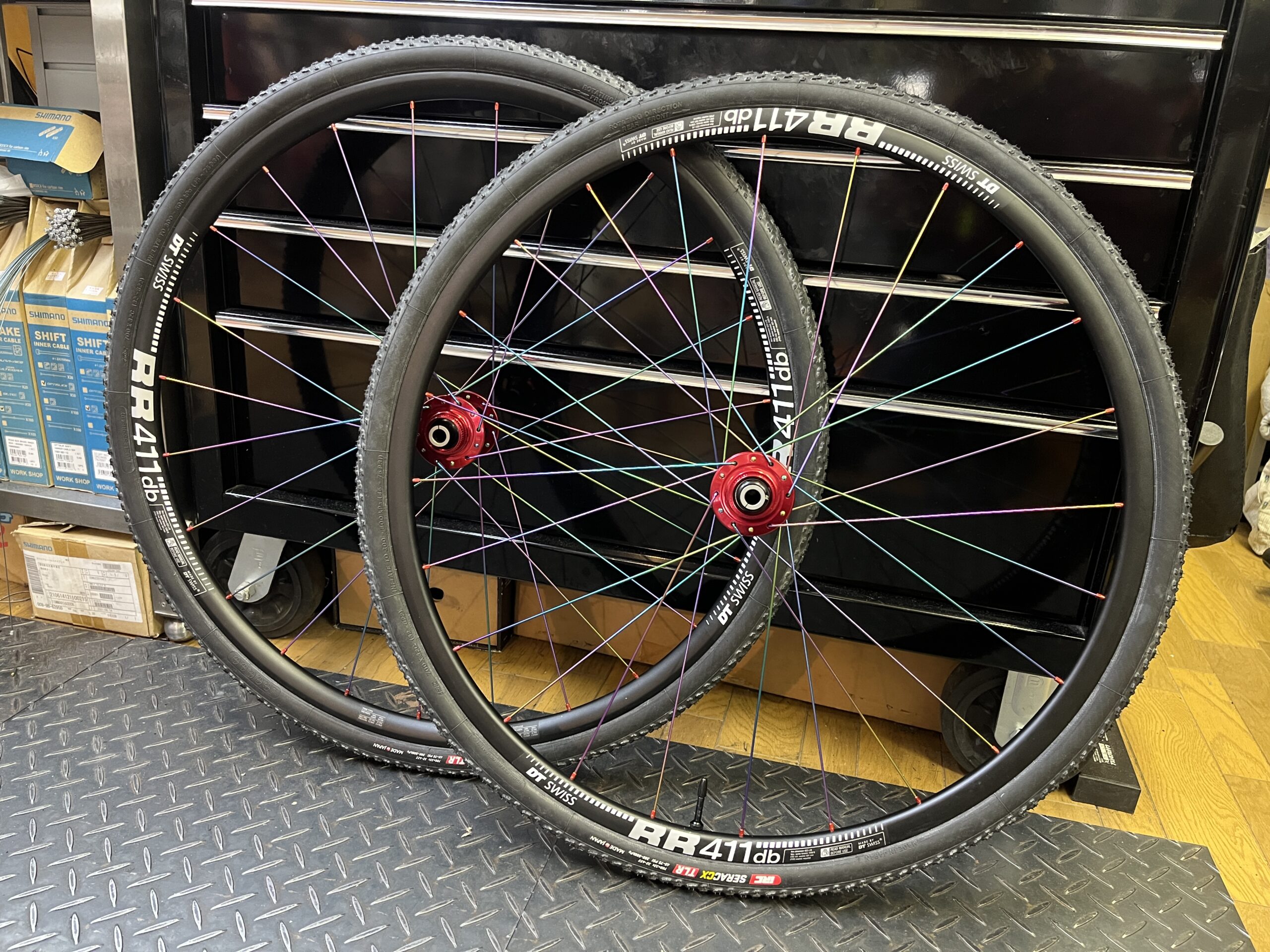 DTSwiss R411DB 手組み ホイール Dt Swiss